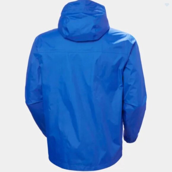 Helly Hansen Men's XL Loki Rain Jacket Cobalt Blue NWT Waterproof Performance - Picture 10 of 11